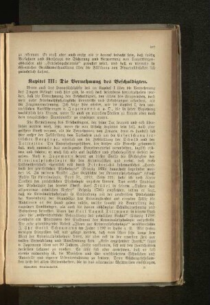 Kapitel III: Die Vernehmung des Beschuldigten.