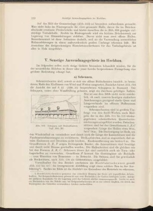 V. Sonstige Anwendungsgebiete im Hochbau.