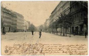 Leipzig : Südplatz mit Zeitzerstraße