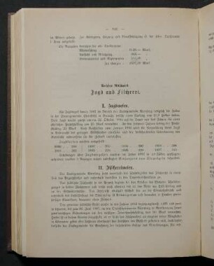 Sechster Abschnitt. Jagd und Fischerei.