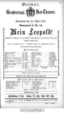 Mein Leopold!
