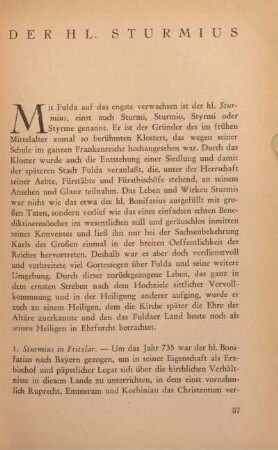 Der Hl. Sturmius