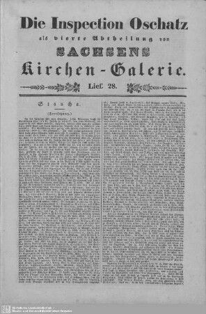Staucha (Beschluß) : 28. Lieferung