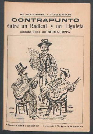 Contrapunto entre un radical y un liguista siendo juez un socialista