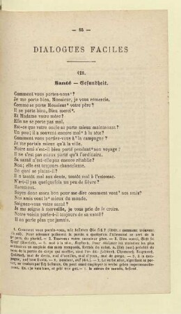 Dialogues faciles