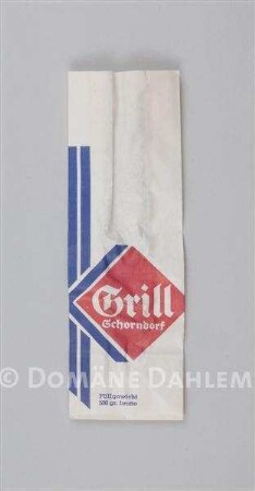 Papiertüte "Grill"
