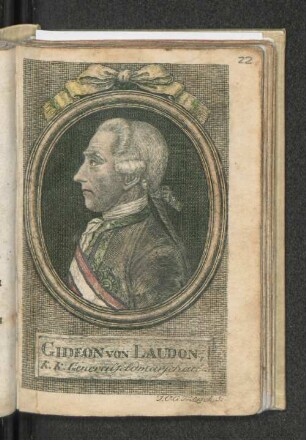 Gideon von Laudon, K. K. Generalfeldmarschall.