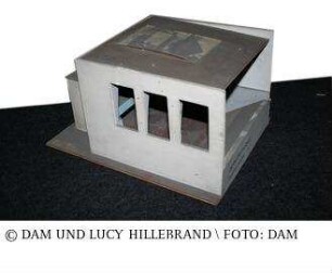 Landschulheim am Solling "Hohe Halle" (Umbau) - Modell eines Gebäudeteils (Innenraum)