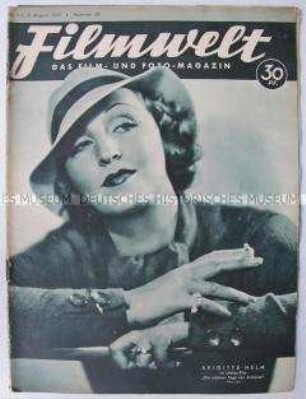 Fachzeitschrift für Film und Fotografie "Filmwelt" u.a. über Kurzfilme
