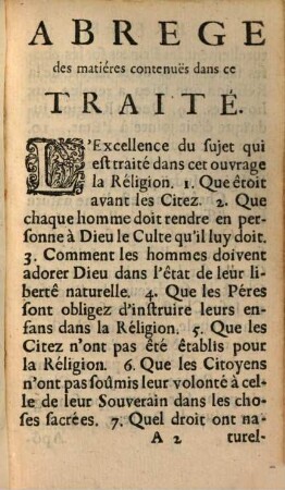 Traité de la religion chrétienne par rapport à la vie civile