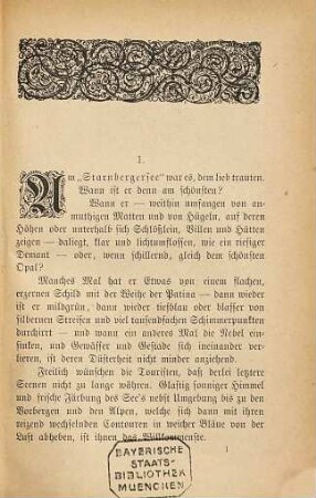 Eine heitere Starnberger Geschichte und Erinnerungen