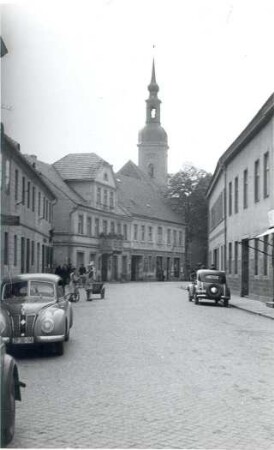 Straßenansicht von Lübbenau : Dróha w Lubnjowje
