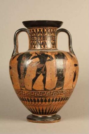 Schwarzfigurige Amphora