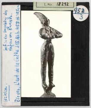 Iraklion: Bronze, gefunden in der Umgebung des Hafens von Knossos