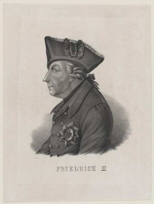Bildnis des Friedrich II. von Preußen