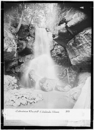 Lichtenhainer Wasserfall. Sächsische Schweiz