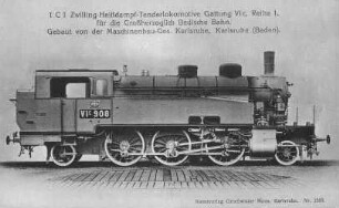 1 C 1 Zwillings-Heißdampf-Tenderlokomotive