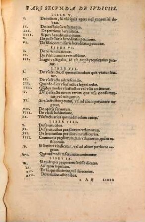 Digestorvm Sev Pandectarum Libri quinquaginta. 2, ... a Libro V. vsq[ue] ad librum XII.
