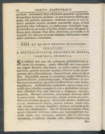 XIII. Ex Quibus Gemina Paganismi Colluvies: