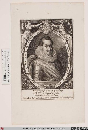 Bildnis Christian IV., König von Dänemark und Norwegen, Herzog von Schleswig und Holstein (reg. 1588(96)-1648)