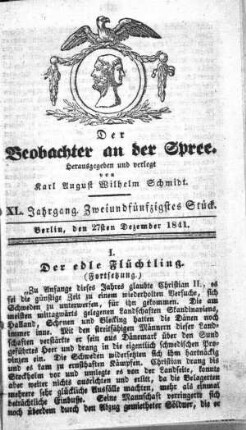 52. Stueck, 27. Dezember 1841