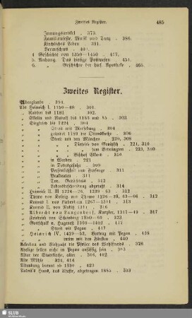 Zweites Register