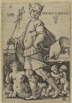 Merkur aus der Folge der sieben Planeten
