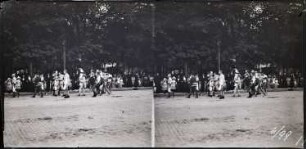 Paris, Champs-Élysées, Historischer Umzug "Etienne Marcel"