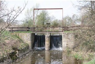 Konfurter Mühle mit Wehranlagen (Mühlenanlage); Babenhausen, Die Konfurter Mühle , Abschlaggraben , Außerhalb Babenhausen 1A, Außerhalb Babenhausen 1, Außerhalb Babenhausen 1B, Gersprenz , Ohlenbach