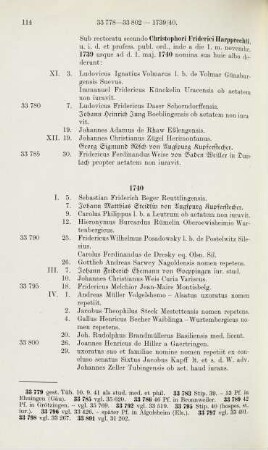 114-121, Matrikel 33786-33992 (1740-1741)