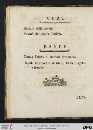 Cori/ Bande