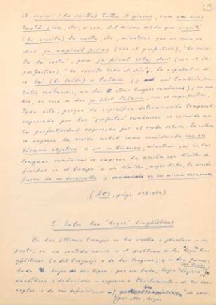 14-17, 5. Sobre las "leyes" lingüísticas