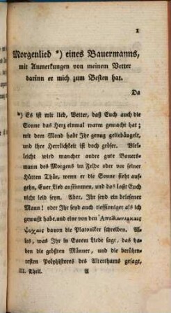 Asmus omnia sua Secum portans, oder Sämmtliche Werke des Wandsbecker Bothen, 3