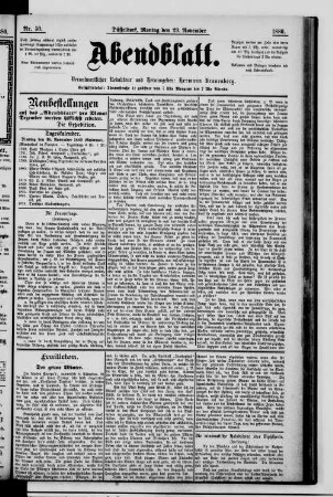 Abendblatt