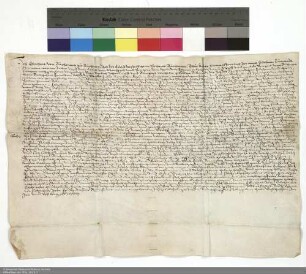 Revers Eberhards von Buchenau zu Buchenau bezüglich der Belehnung mit dem Schloss Buchenau und weiteren im Einzelnen aufgeführten Lehen durch Balthasar [von Dernbach], Abt von Fulda