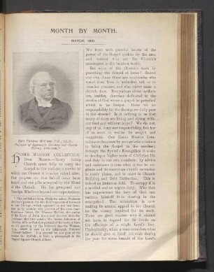 March, 1900