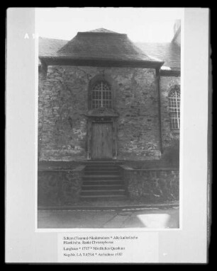 Alte katholische Pfarrkirche & Sankt Christophorus — Langhaus