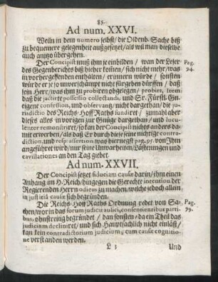 Ad num. XXVI. - XXVII.