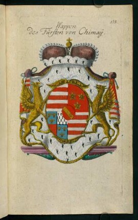 153, Wappen des Fürsten von Chimay