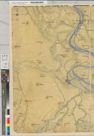 Düsseldorfs Landschaftsraum im Jahre 1288. Riemann, Stadtbaurat