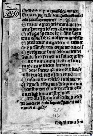 Breviarium, pars hiemalis - BSB Clm 2910