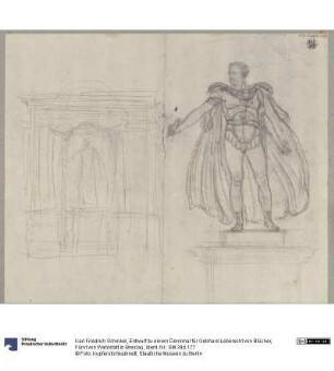 Entwurf zu einem Denkmal für Gebhard Leberecht von Blücher, Fürst von Wahlstatt in Breslau