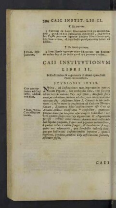 Caii institutionim libri II