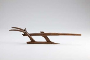 Modell eines Hakenpflugs, um 1800
