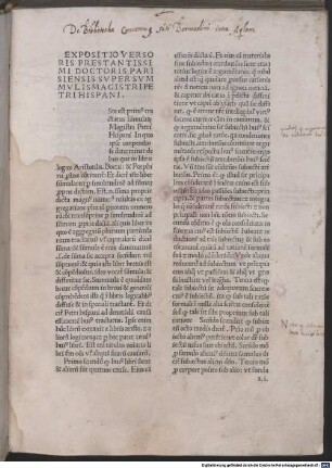Dicta super septem tractatus Summularum Petri Hispani