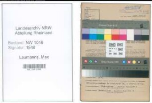 Entnazifizierung Max Laumanns , geb. 23.06.1909 (Arzt)