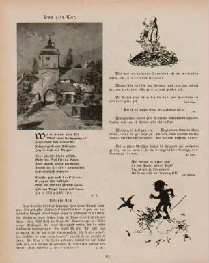 "Das alte Tor" "Späne" "Ohne Titel"