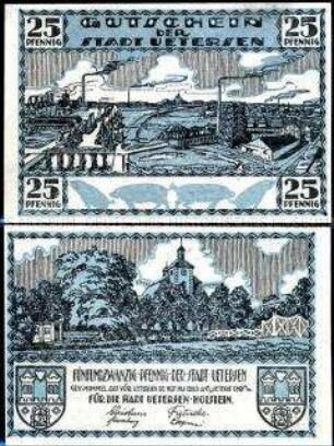Uetersen 25 Pfennig