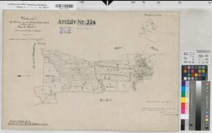 Dinker (Welver), Nateln (Welver), Umlegung Dinker-Nateln, Urkarte 1 Dinker Flur 3,1