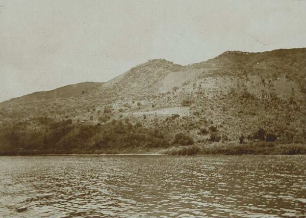 Steep banks of Lake Tanganyika